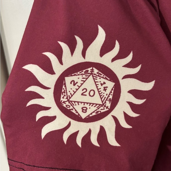 Maroon Bard to the Bone T-Shirt - Picture 4 of 5